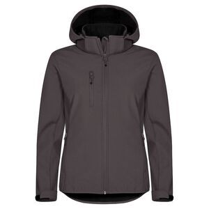 Clique Womens/Ladies Classic Soft Shell Jacket / Dark Grey